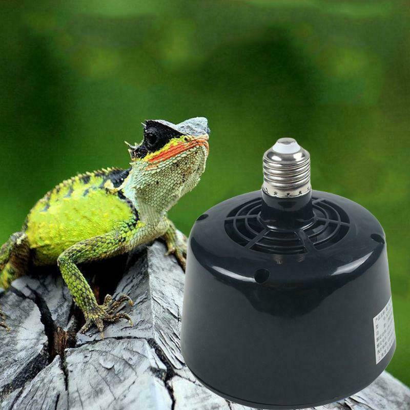 Lizard Reptile Heating Fan Adjustable Pet Insulation Heater Lantern Turtle Box