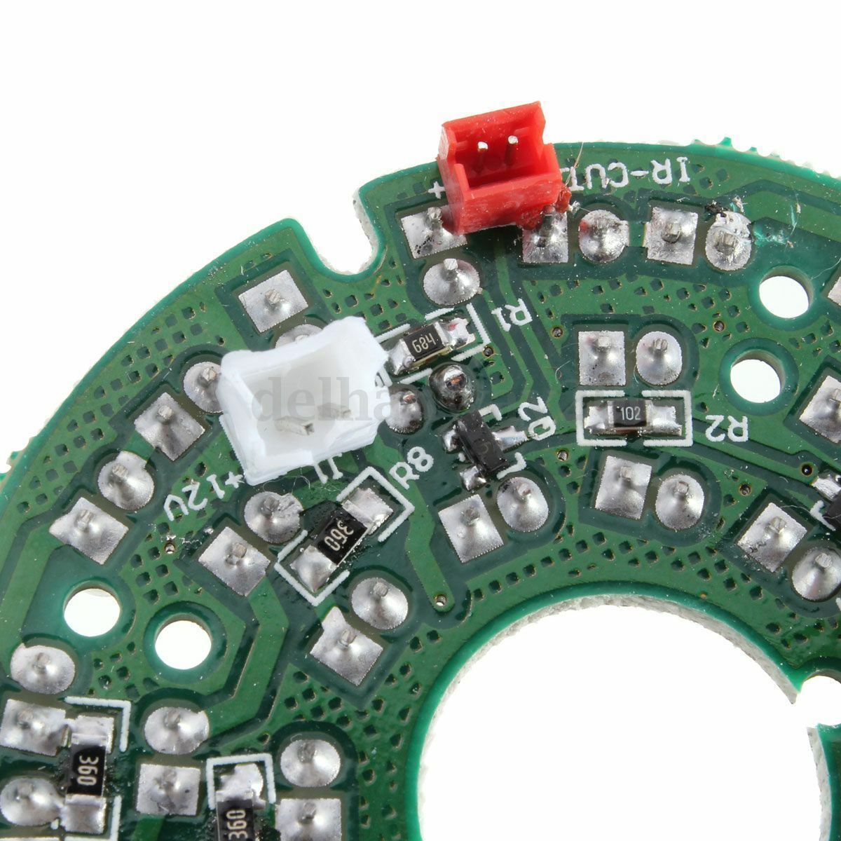 48 LED Ir Infrarouge Illuminateur 60Â° Ampoule Board Pour CCTV SÃ©curitÃ© Photo Dc