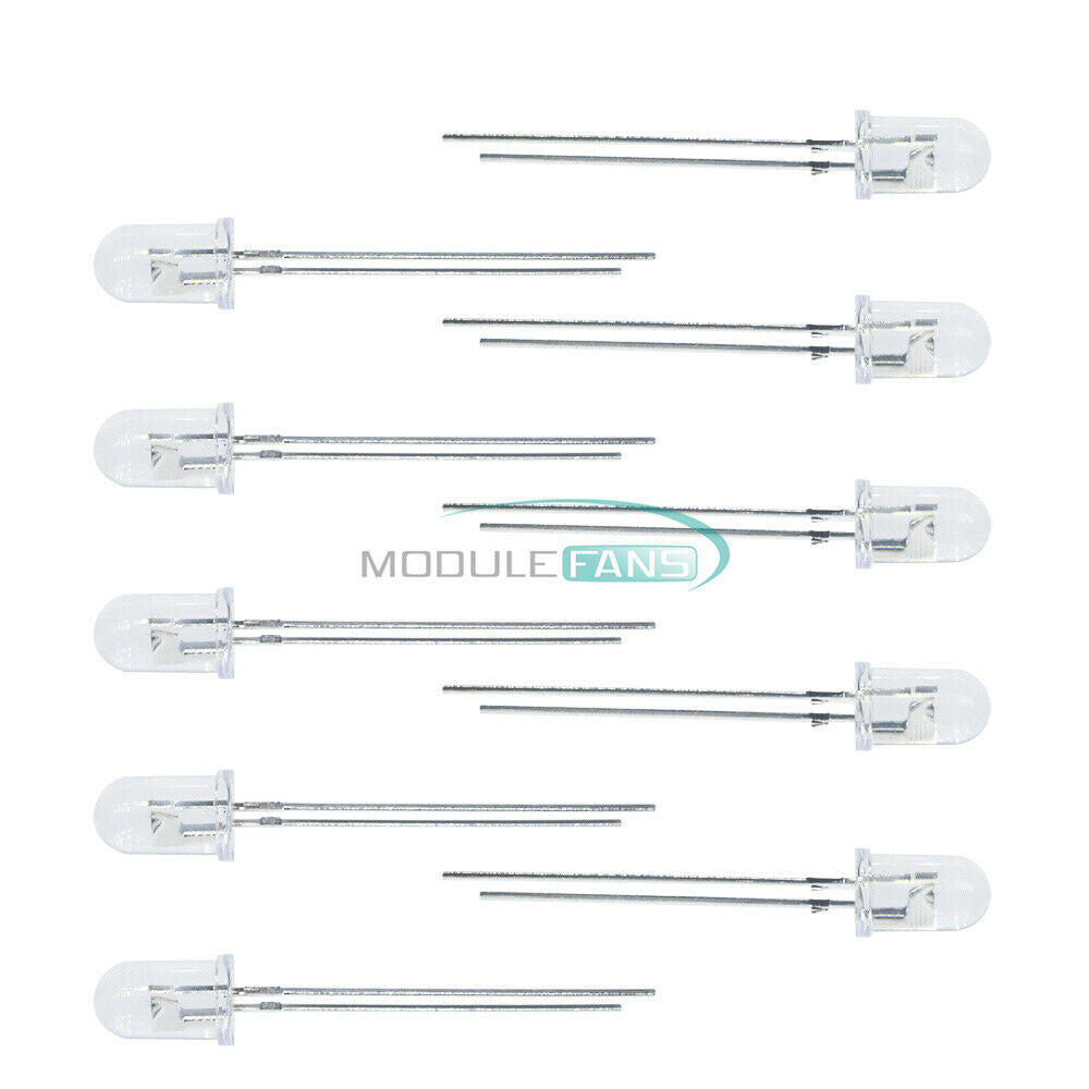 50PCS IR infrared 5mm 850nm Launch emission tube Lamp Emitting diode LED Clear