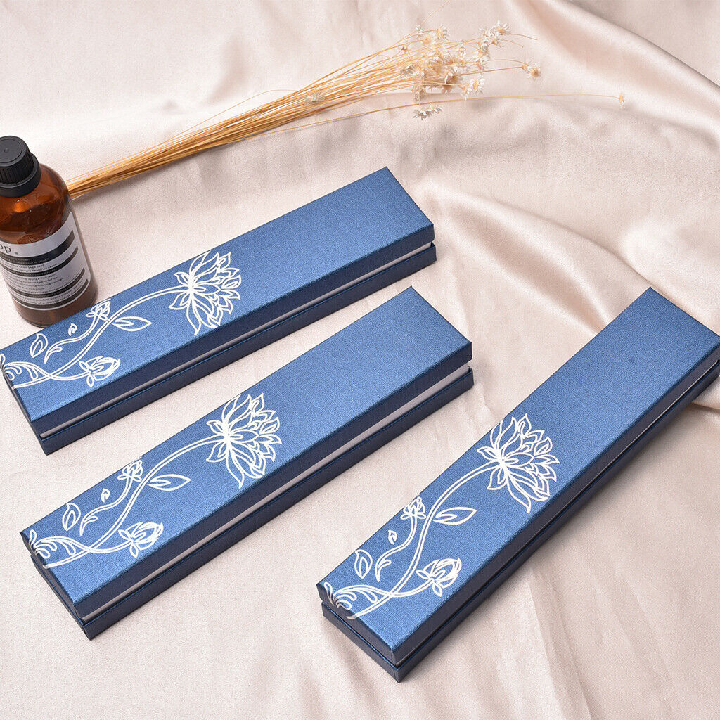 Paper Jewelry Gifts Boxes For Jewelry, Watches, Necklace, Bracelet Blue