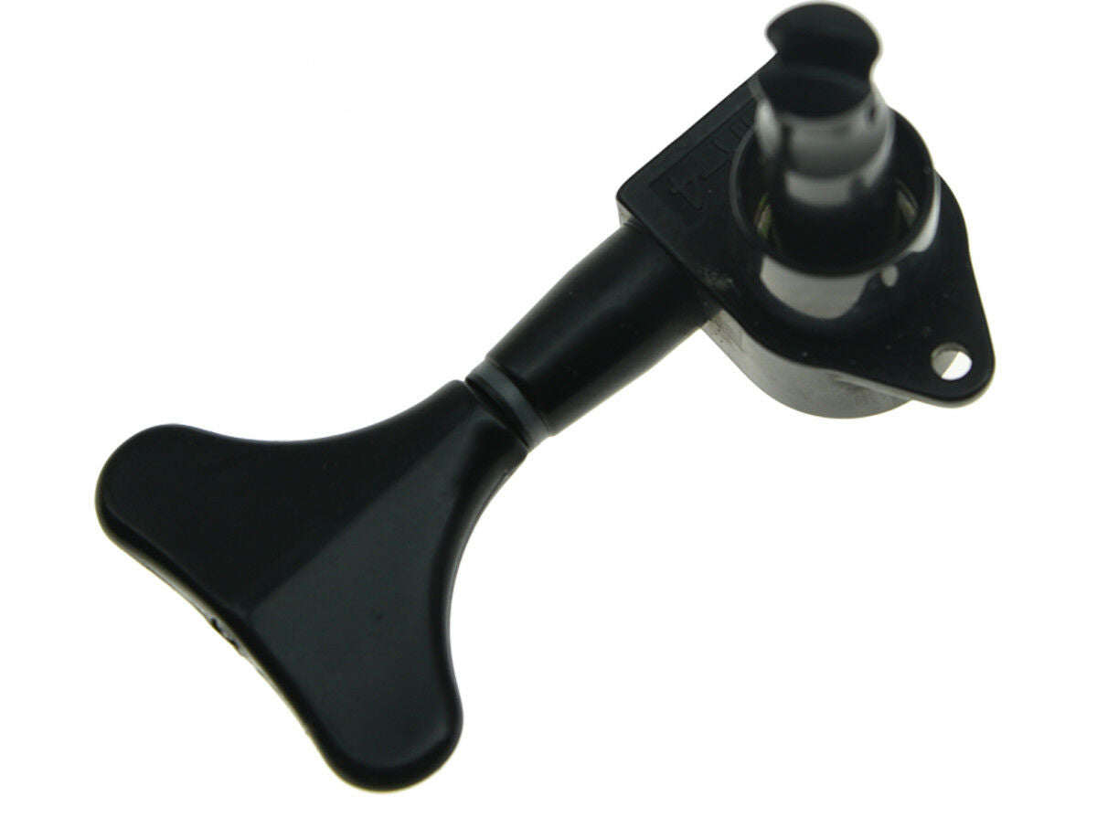 Black Right Handed Sealed Bass Tuners Tuning Pegs 4 String Bass Machine Heads