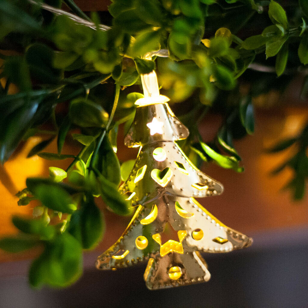 Christmas Tree Warm White String Fairy Light Chain Lamp Decor 2m 20LED