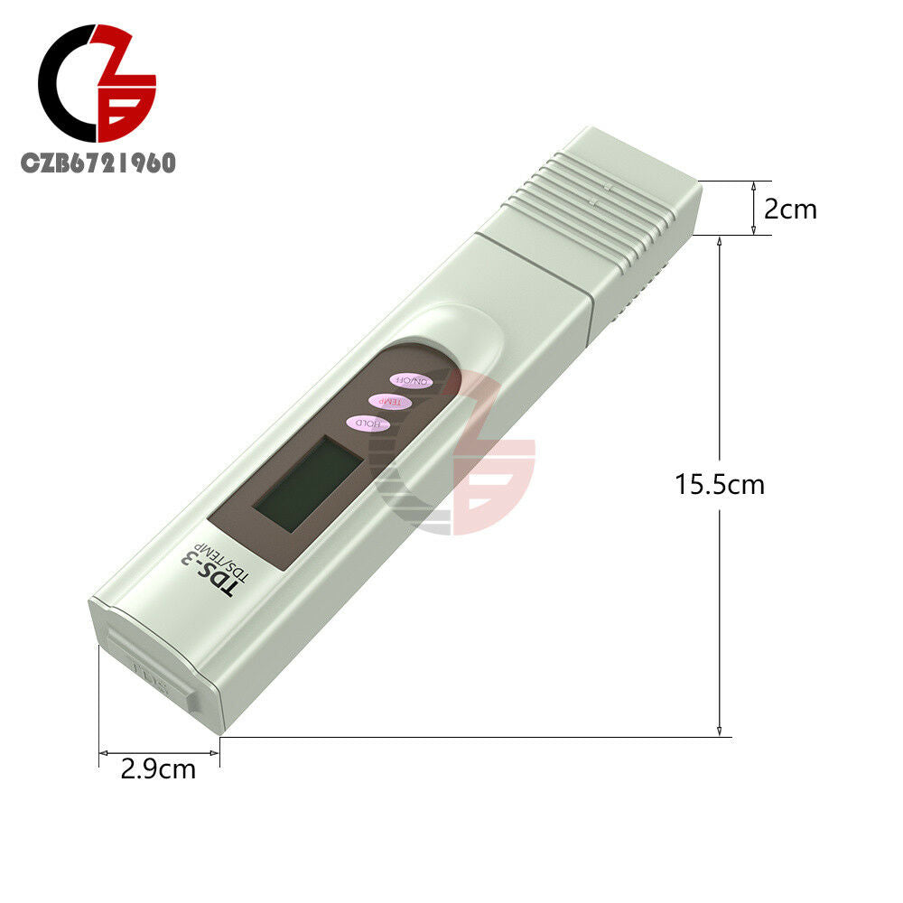 Popular Pen Digital TDS Meter Filter Measuring Water Quality Purity Tester