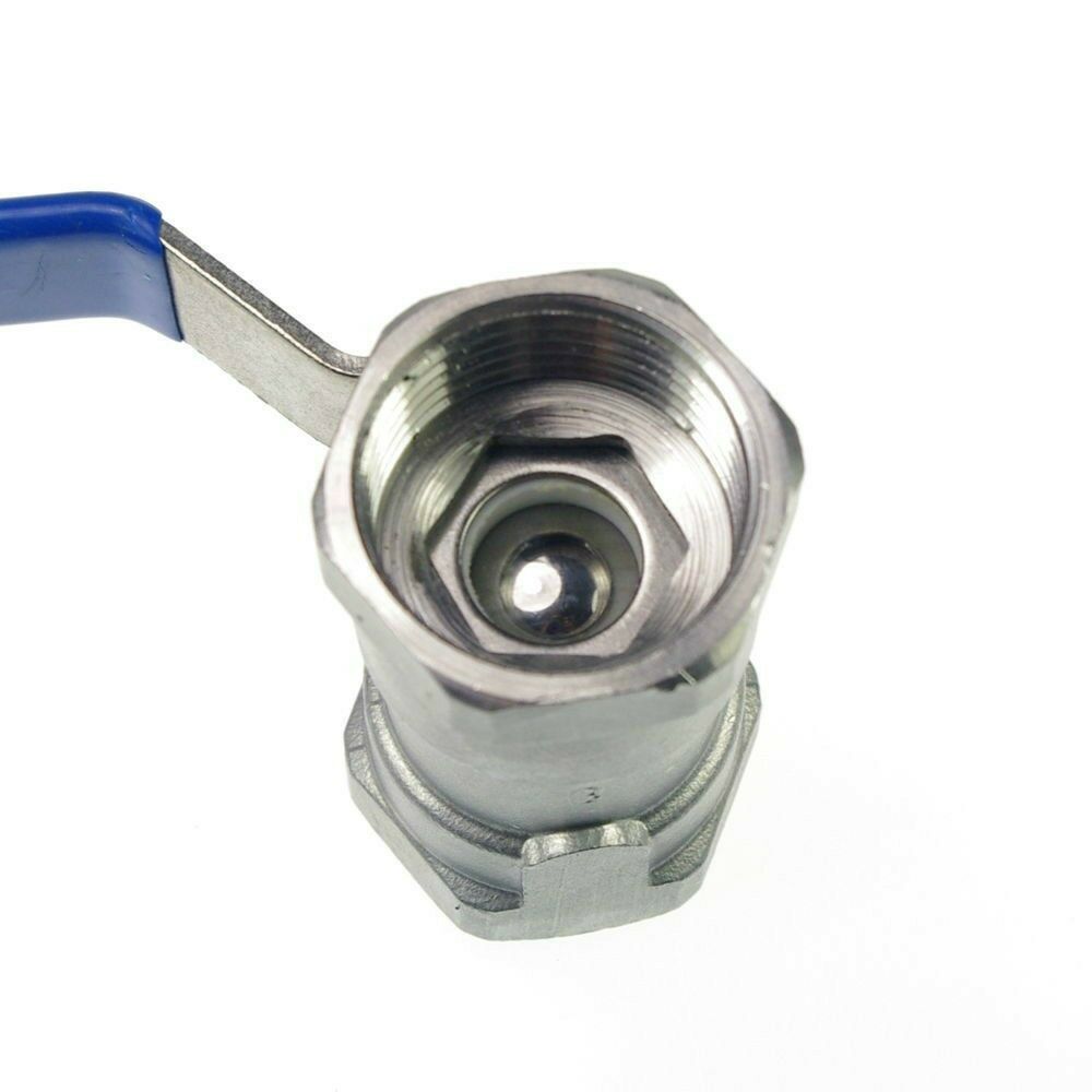 1PCS DN25 G1" Female Full Ports 304 Stainless Steel one-piece Ball Valve