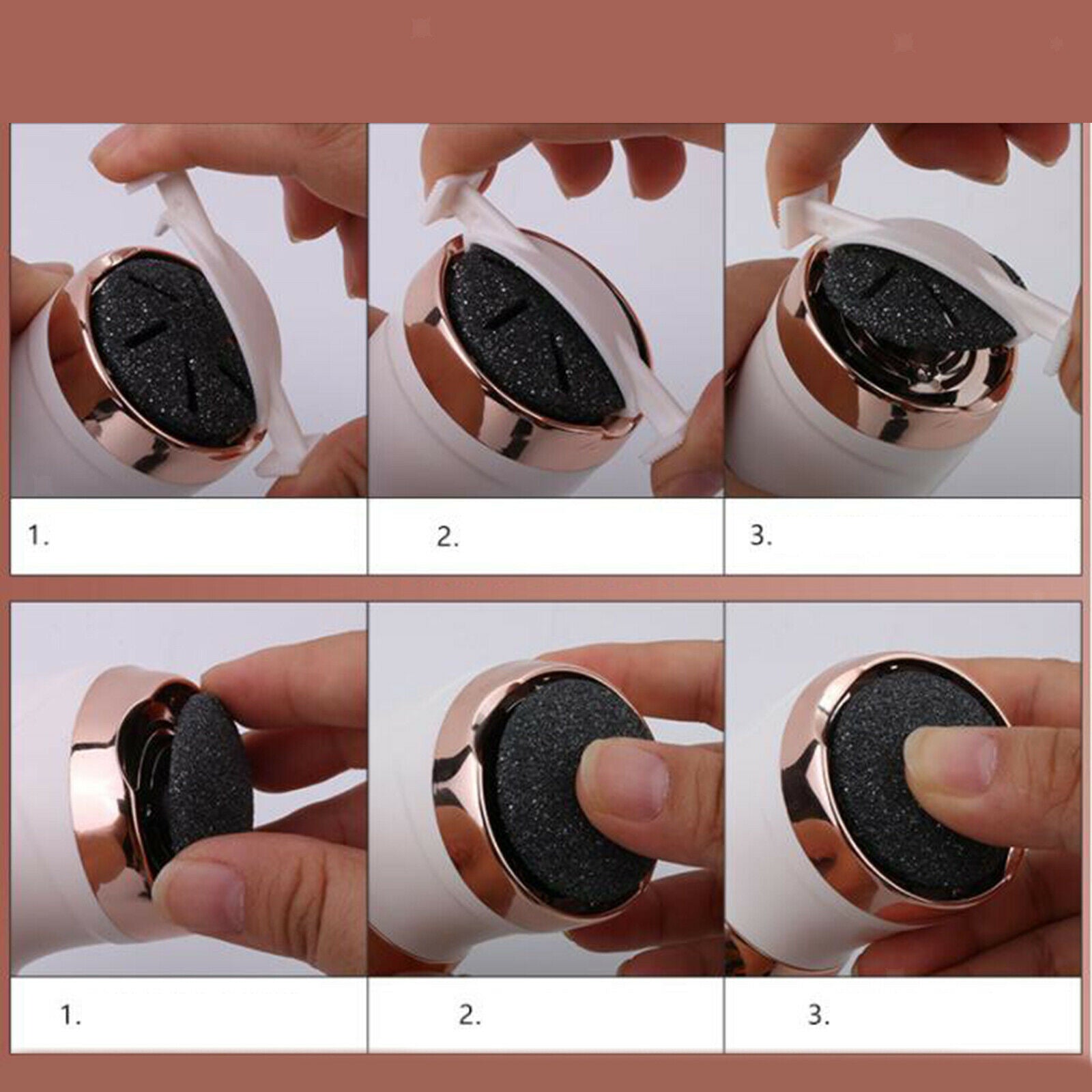 Portable Electric Callus Remover Pedicure Tool Foot File Dead Skin Remover
