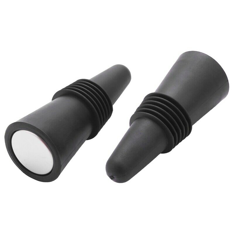Wine Stoppers (Set of 5), Silicone Wine Bottle Stopper and Beverage Bottle StoB9