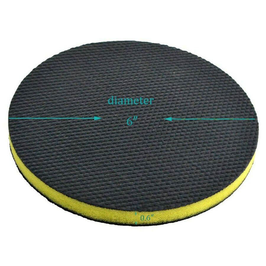 6inch Round Clay Magic Bar Polish Sponge Pad Auto Car Detailing Cleaning Wax Pad