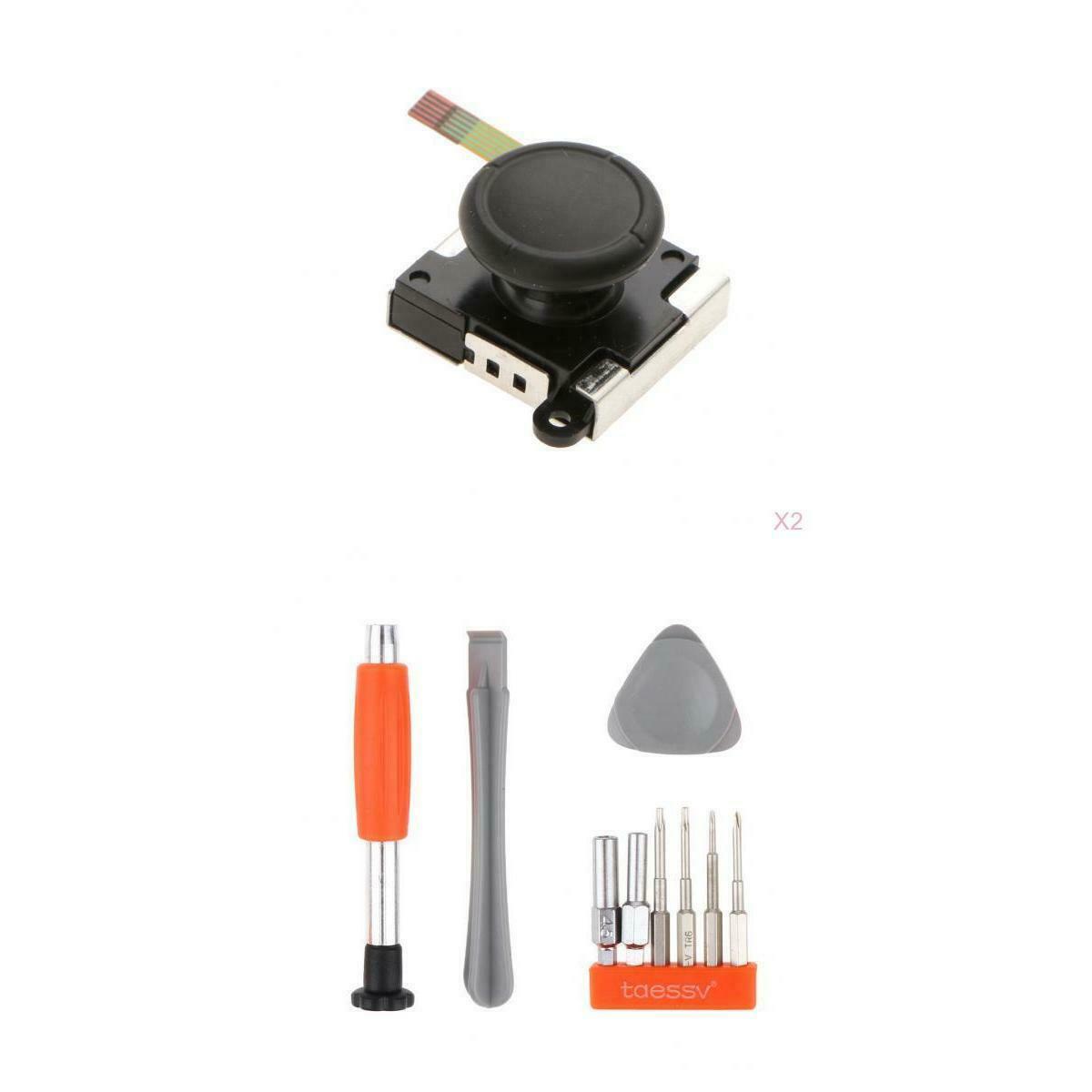 2x L/R Joystick Analog Rocker Stick for Nintendo Switch Joy-con +Screwdriver