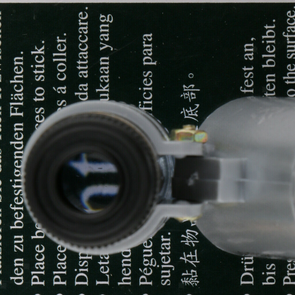 2pcs 60X Portable Mini  Magnifier