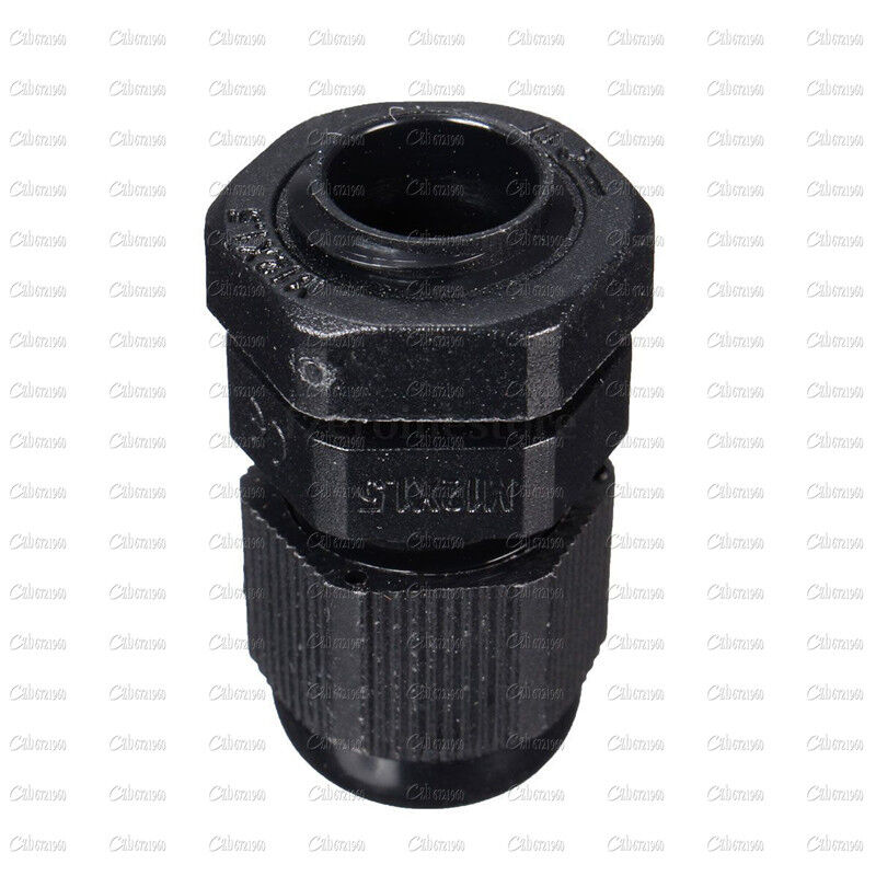 10PCS Waterproof Fixing Gland Connector PG7 for 3.5-6mm Dia Cable Wire New
