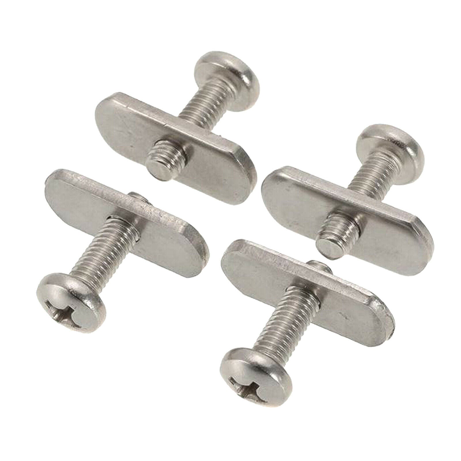 4x Kayak Screws Track Nuts Rail/Track Hardware Mounting Kayaker Universal