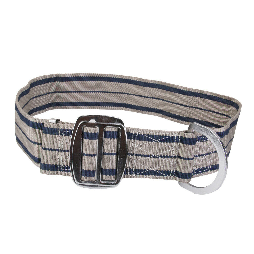 Climbing Fall Protection Grey Wide Adjustable  with D-