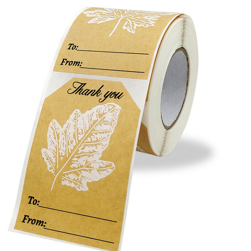Thank you stickers seal labels scrapbooking for thank gift stationery sti.l8