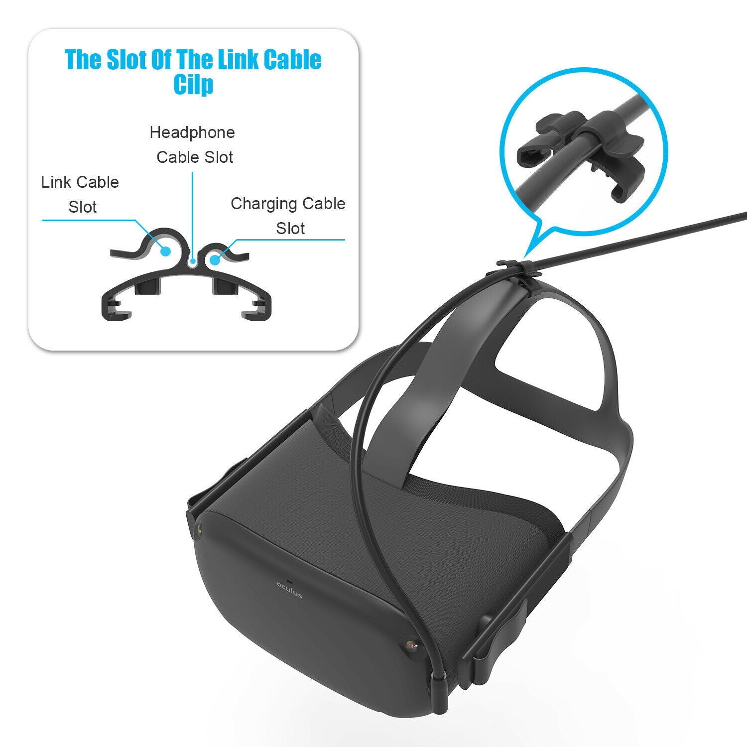 5M Data Line Charging Cable for Oculus Quest Data Transfer Cable VR Accessories