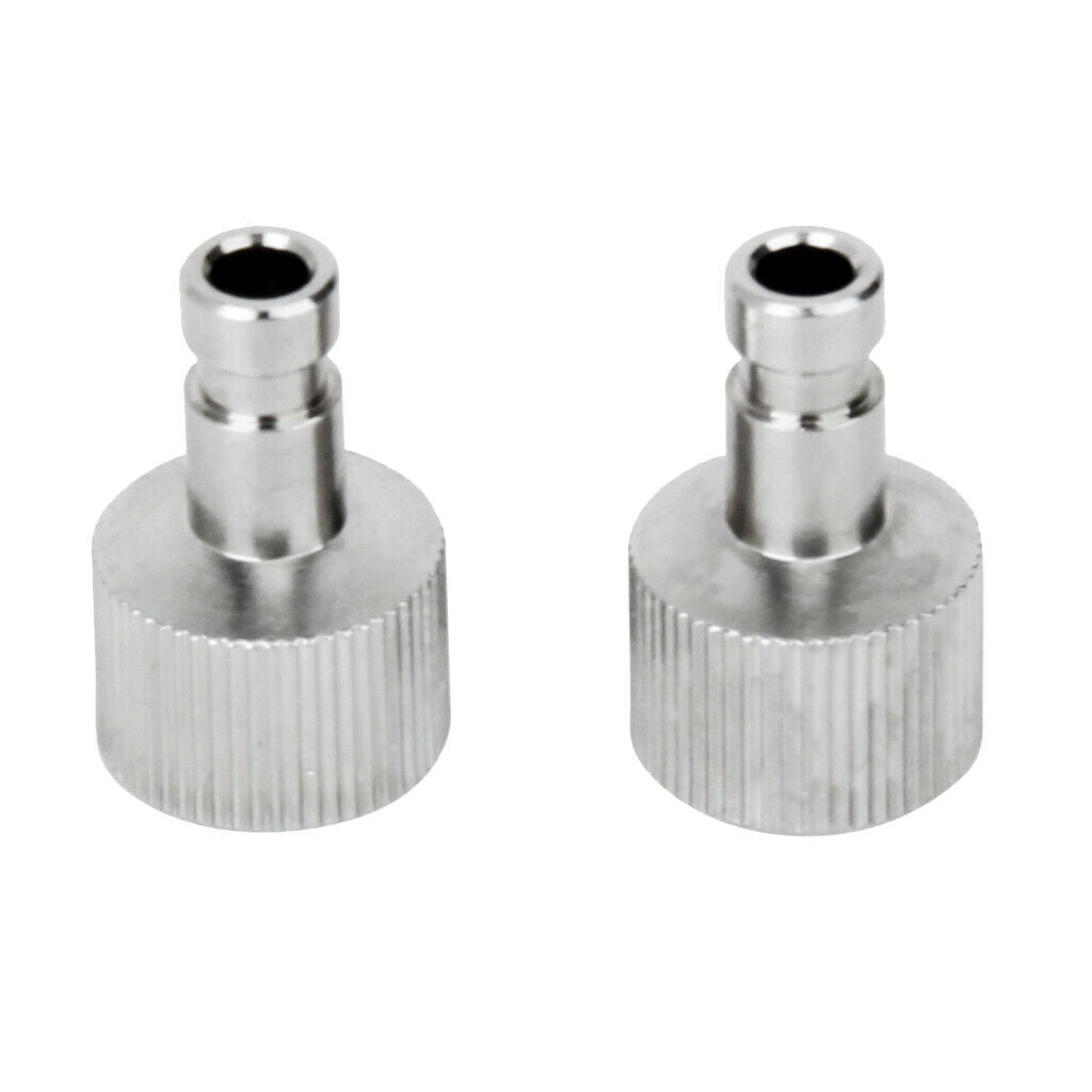 2pcs 1/8" Airbrush Quick Disconnect Coupler Hose Connector Release Adapter