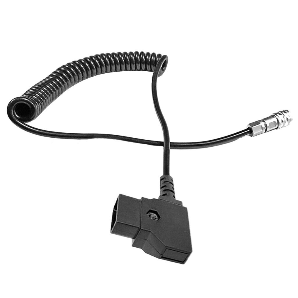 Male D-tap to Weipu SF610 2Pin Plug Power Adapter Cable for BMPCC 4K Camera