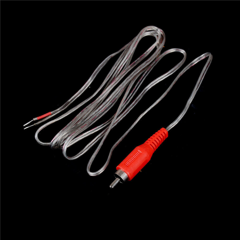 Replacement repair Speaker Bare Wire cable 5ft With RCA Plug to Stripped End Fx