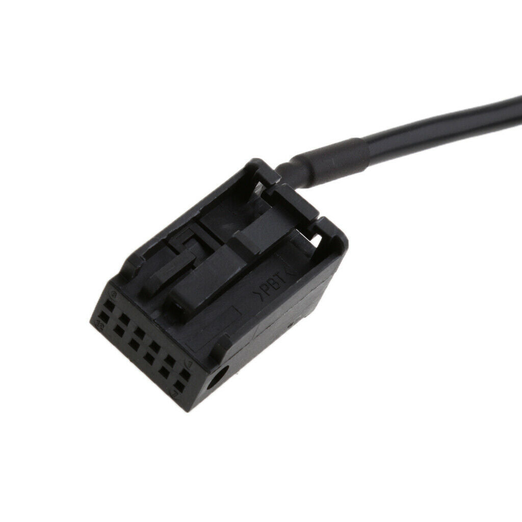 Car 12-PIN to 3.5mm AUX Female Audio Adapter Cable For BMW Z4 E85 E86 X3 E83