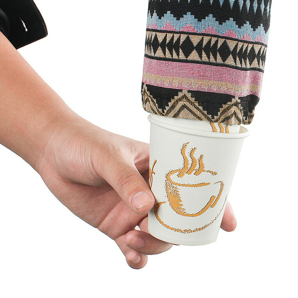 2 Pieces Camping Paper Cup Dispenser Holder Bag Disposable Water Cups with
