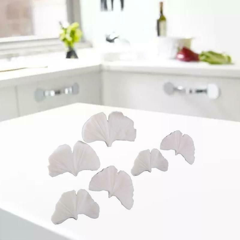 Ginkgo Leaf Shape Silicone Material Mould Water Paper Fondant Chocolate Gum Mold