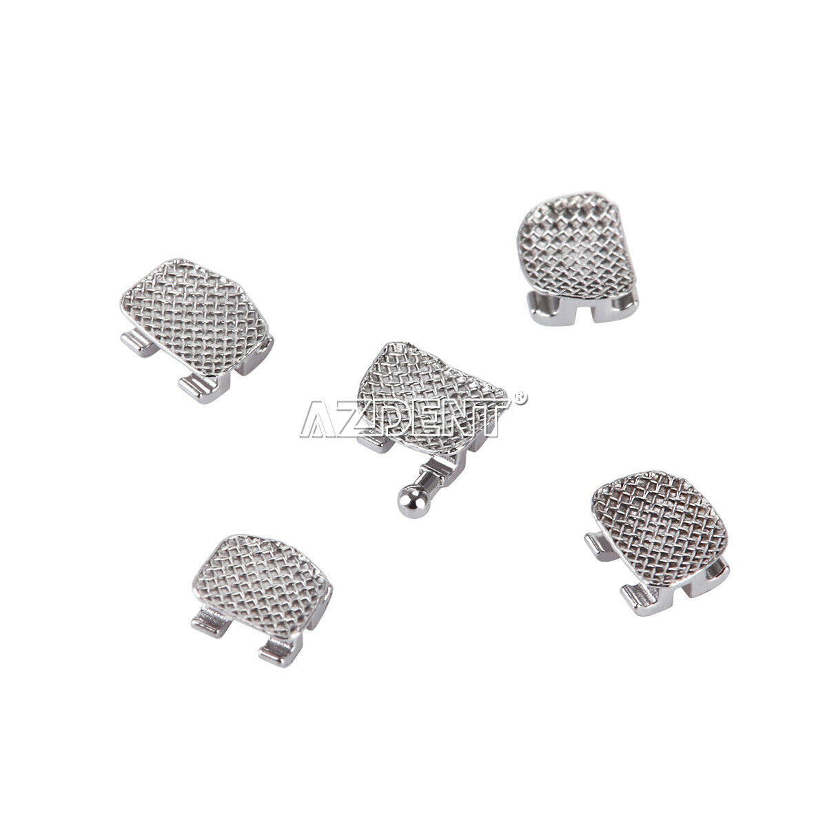 20 X AZDENT Dental Orthodontic Brackets Braces Mini Edgewise Slot 0.22 Hook 3