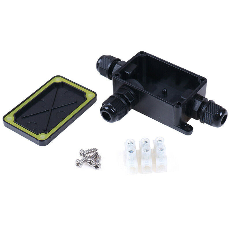 3Way IP66 Outdoor Waterproof Cable Connector Junction Box With Terminal 4.l8
