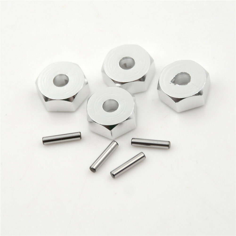 RC 1:10 7MM Thickness 12mm Wheel HEX 5.0 Hubs Drive Adaptor Pins & Scre.l8