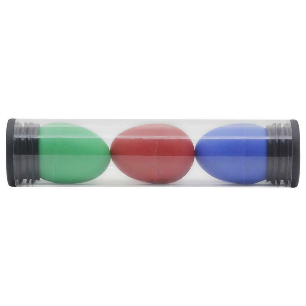 Plastic Percussion Musical Egg Maracas Egg Shakers Random Color