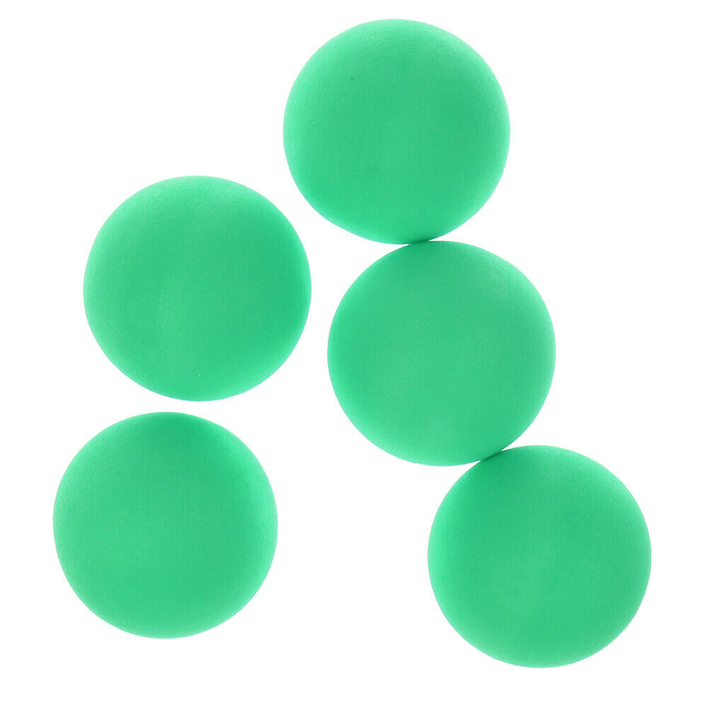 2.5'' EVA Ball Bouncy Balls Soft Foam Balls Pet Kid Toys Pack of 5 Green