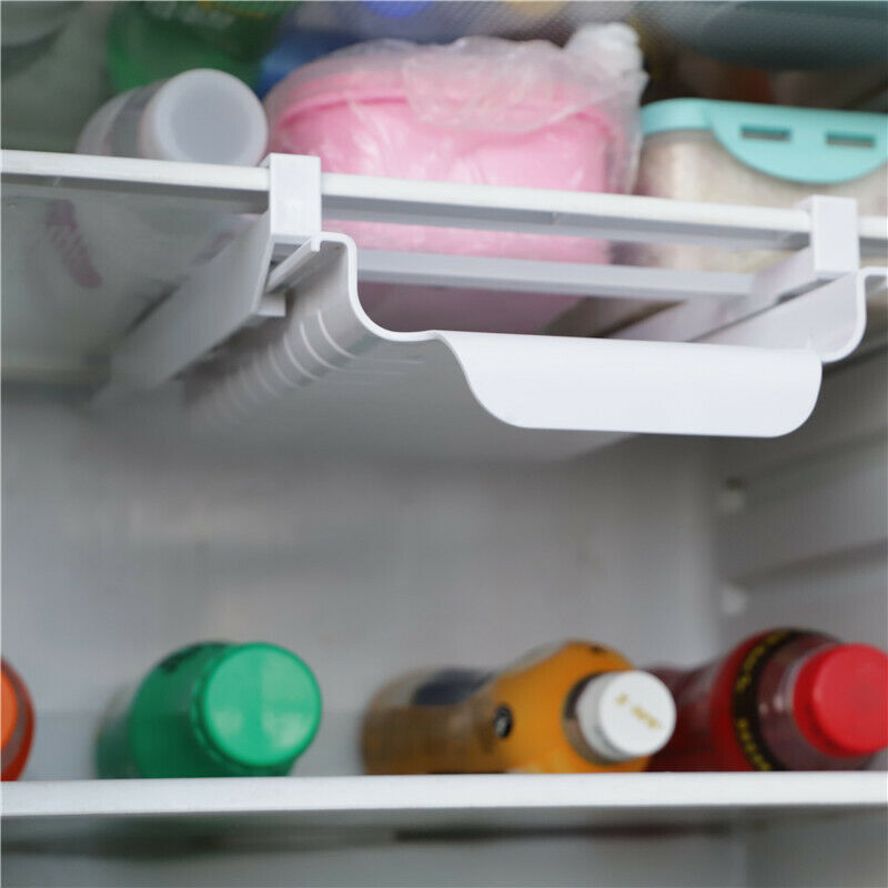 Refrigerator Storage Rack Kitchen Supplies Bag Track Telescopic Storage R EADFA