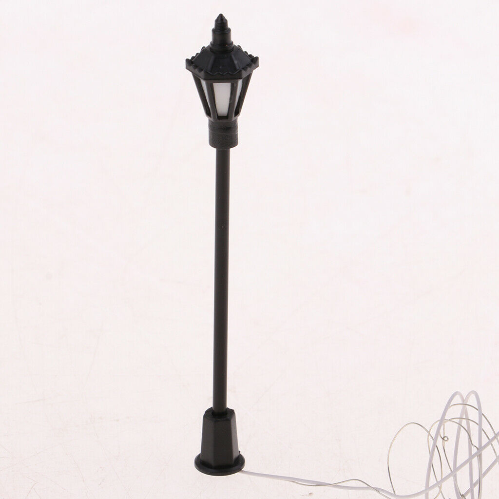40 pieces 1: 100 LED garden lamppost street lamp outdoor lamp path lamp