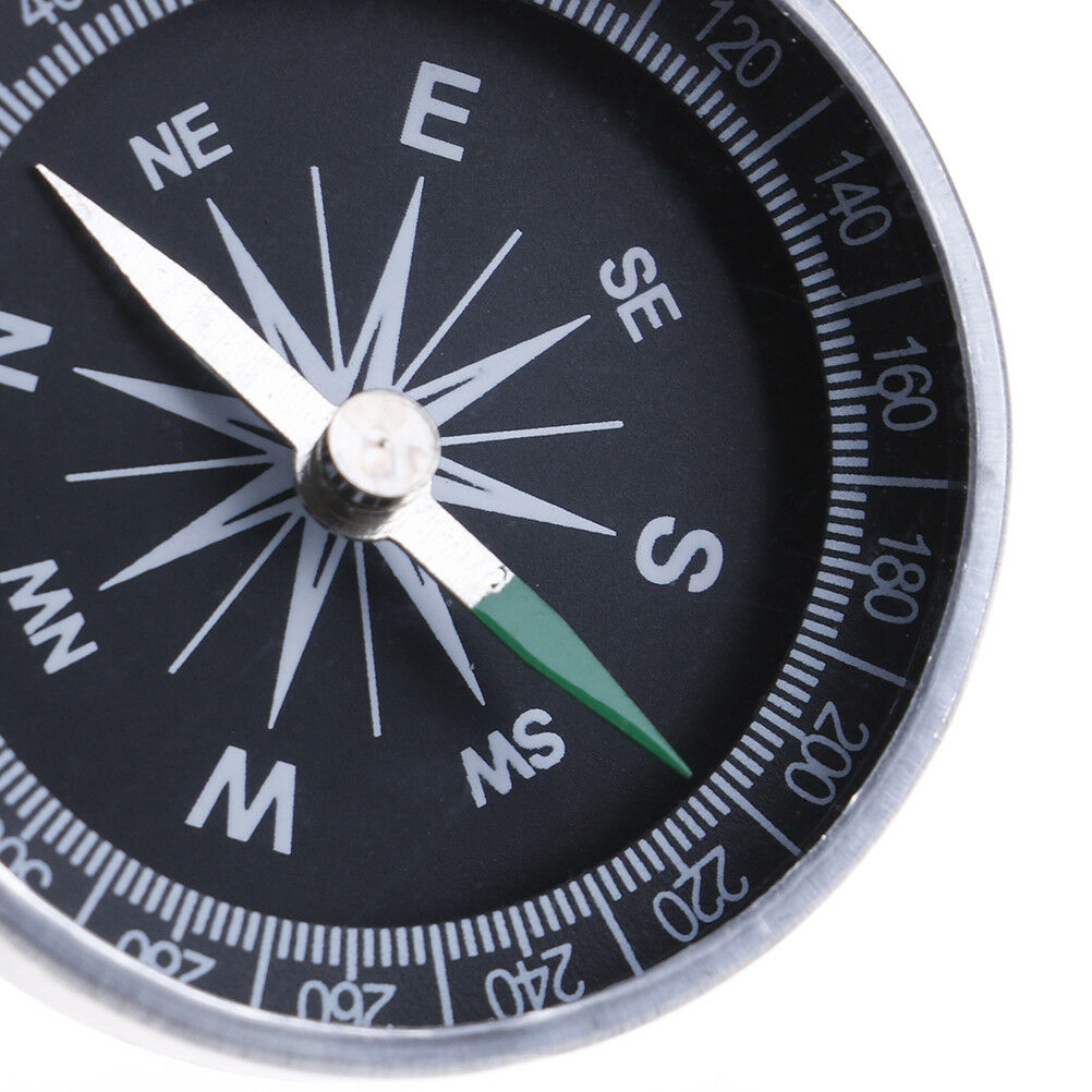 Pocket Hiking Camping Lightweight Aluminum Outdoor Emergency Compass Navig.l8