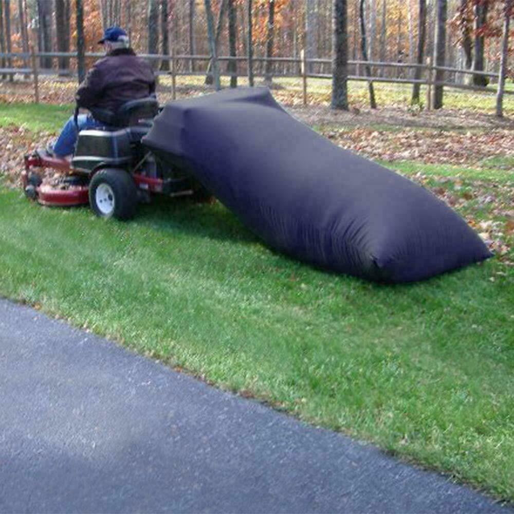 Lawn Tractor Leaf Bag Mower Catcher Riding Grass Sweeper Rubbish Bagger Outdoors
