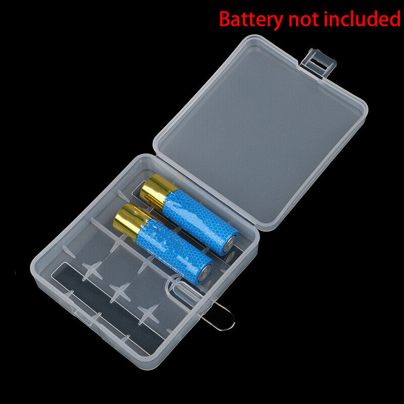 Battery Storage Box Holder Transparent Portable Hard Plastic Large Capaci.l8
