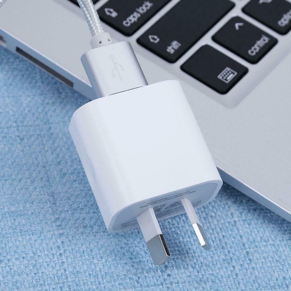 Portable 5V 2A Double Ports AU Plug USB Power Adapter Travel Charger @