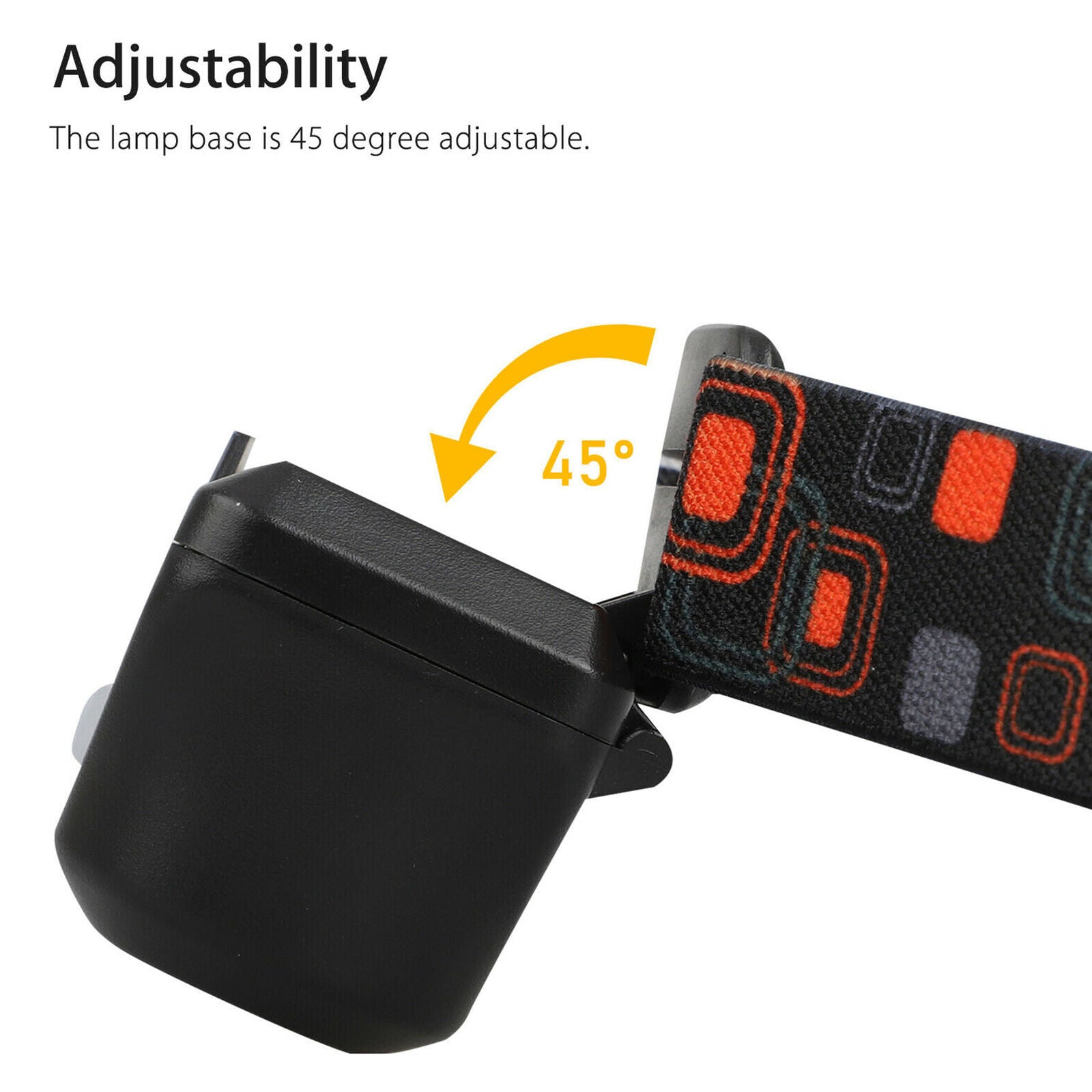 USB Waterproof Rechargeable LED Headlamp Headlight Head Lamp Torch Flashlight