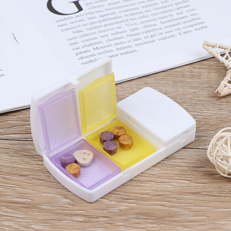 Mini Travel Cutter Splitter Medicine Storage Splitters Cut Pill Cases Dis.l8
