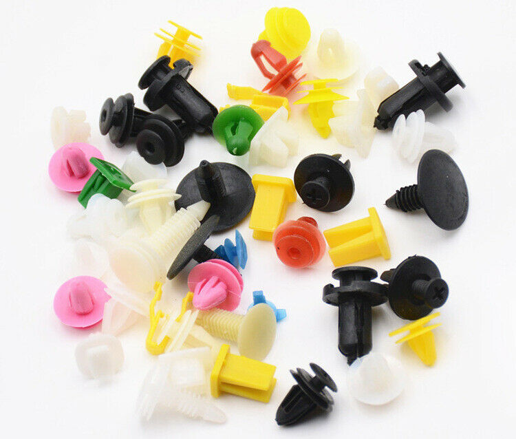 200PCS/P Plastic Car Bumper Interior panel Rivet Retainer Clips Trim Push Pins