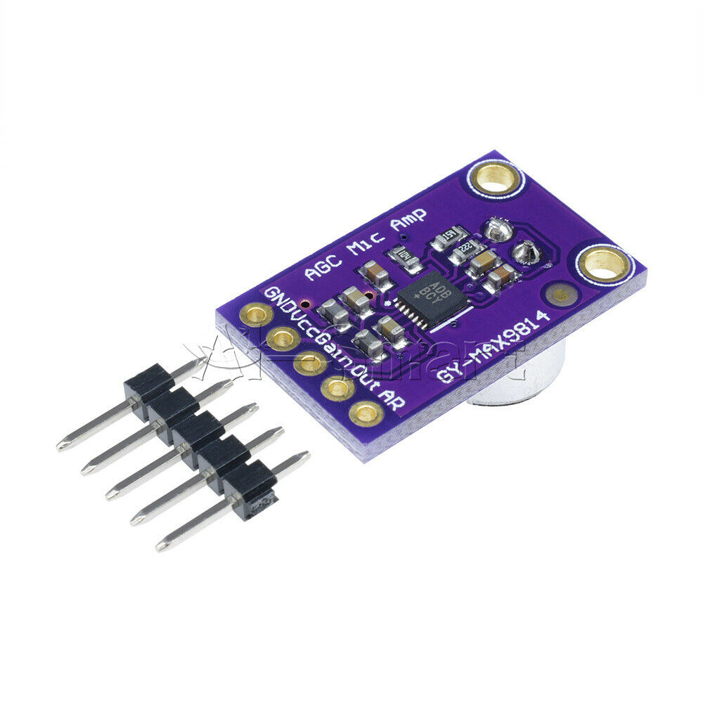 Max9814 Microphone Agc Amplifier Board Module Auto Gain Control Cma-4544P