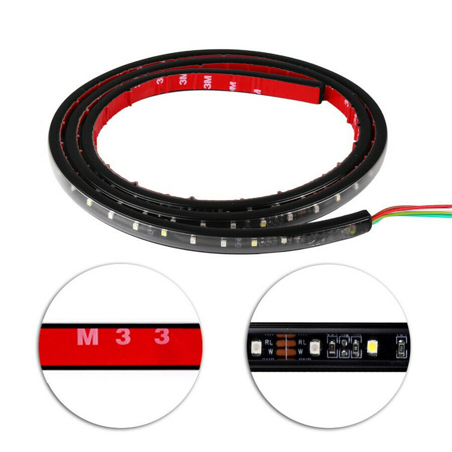 60" LED STRIP TAILGATE LIGHT BAR REVERSE BRAKE SIGNAL 3 Colors for Pickup Truck