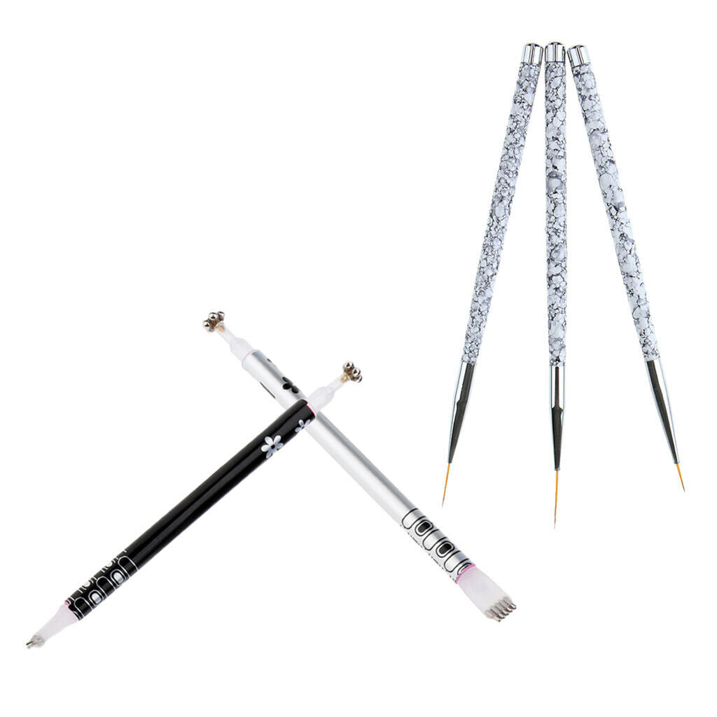 2pcs Magnet Pens Magnetic Sticks Nail Art Design Tools for Cat Eye Gel Polish