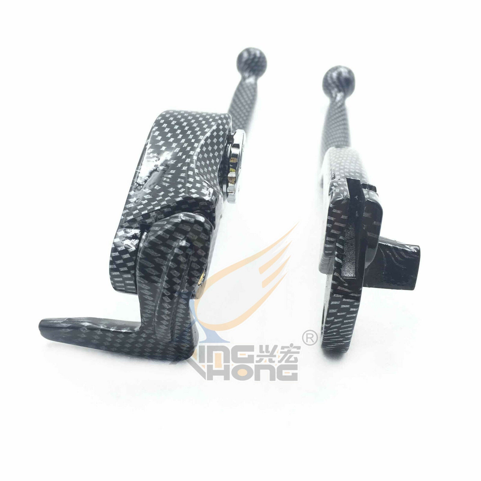 Fiber Carbon Brake Clutch Hand Lever For SUZUKI GSX GSXR GSX-R GSXR600 GSXR750