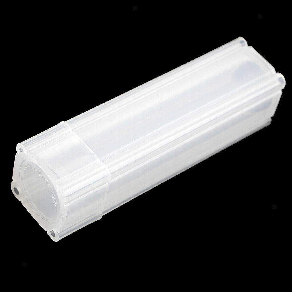 Coin Collection Tube Box Protective Tube Holder 19mm Empty Coin Holder