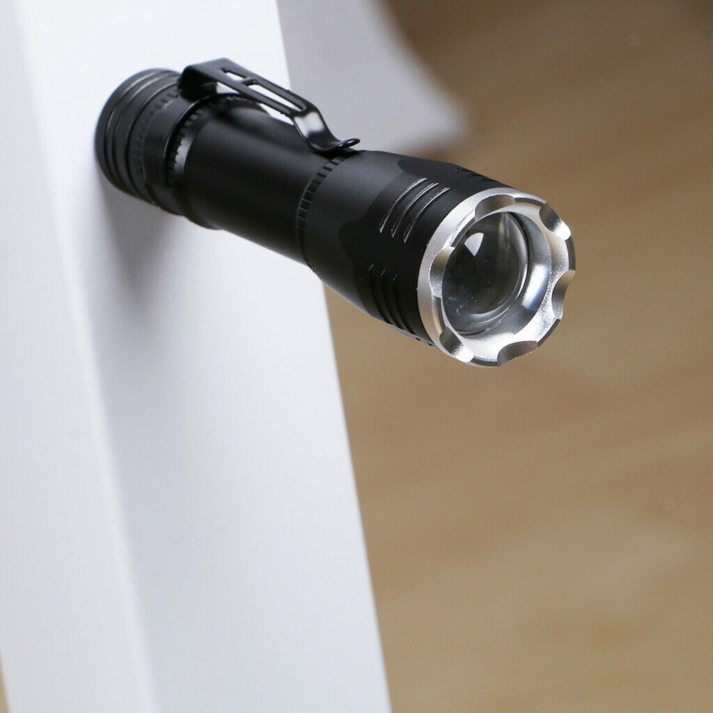 Mini Retractable Dimming Flashlight Outdoor Waterproof XPE COB Lighting