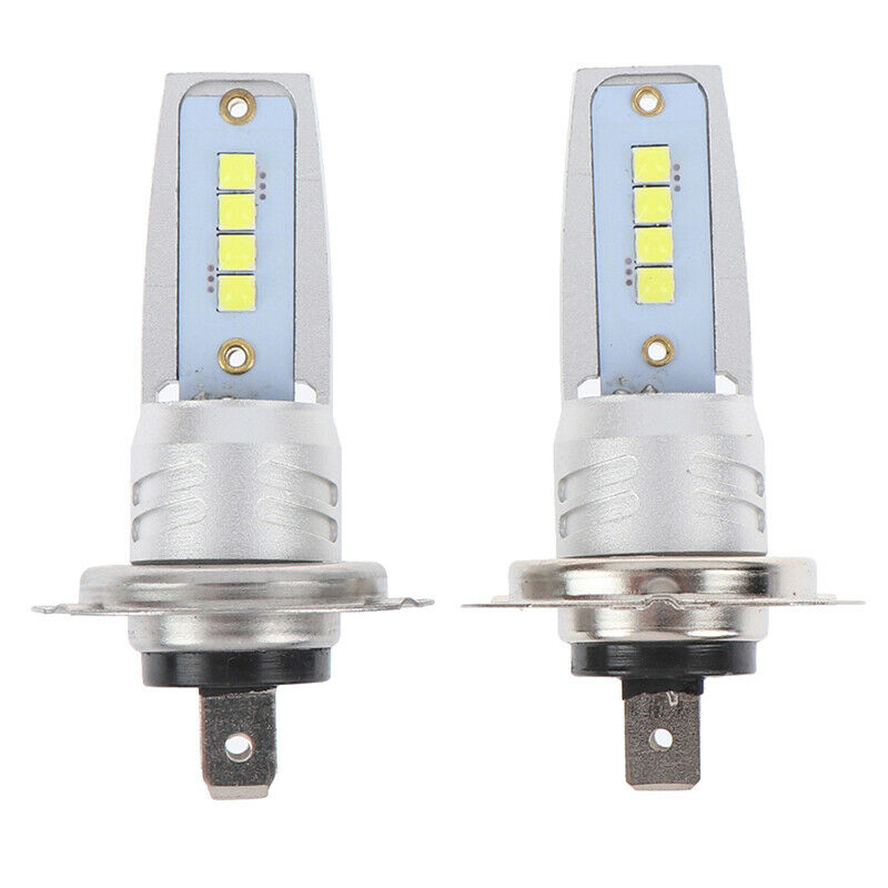 1Pair H7 LED headlight conversion kit COB bulb 110W 20800LM white low beam bulDD