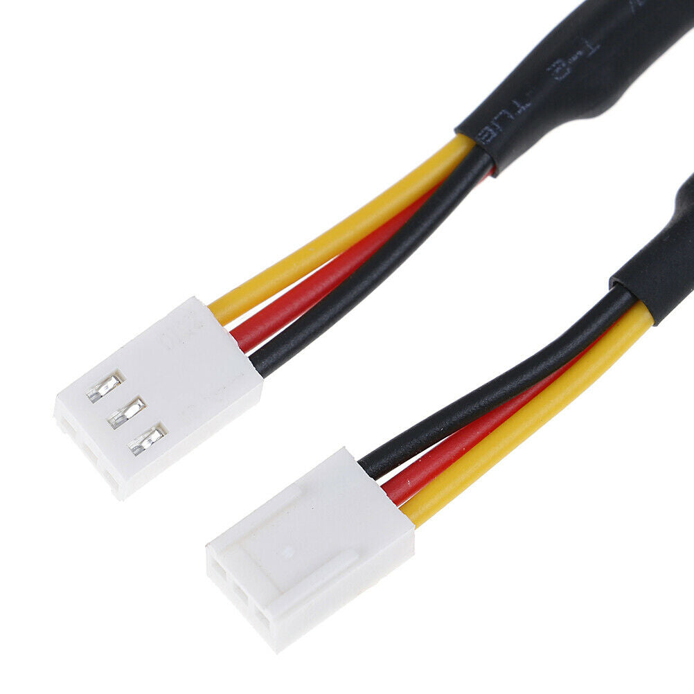 5Pcs 3Pins noise reduction cable lead for PC cooling fan ZYDD