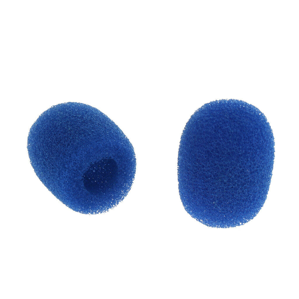 Set of 30 Microphone Sponge Cover for Headset Loudspeaker Lapel Microphone