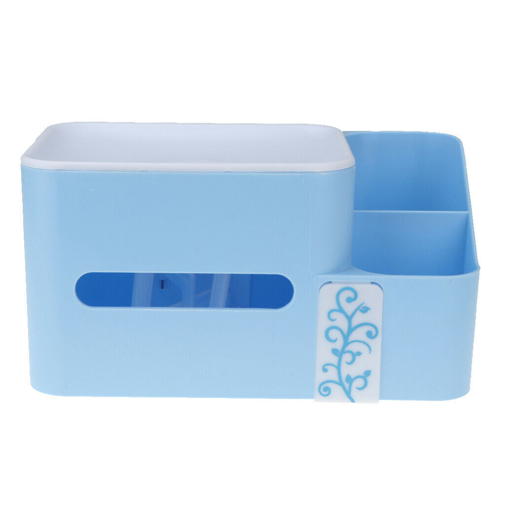 Napkin Holder Remote Control Plastic Storage Box Home Office Desk Tissue Box