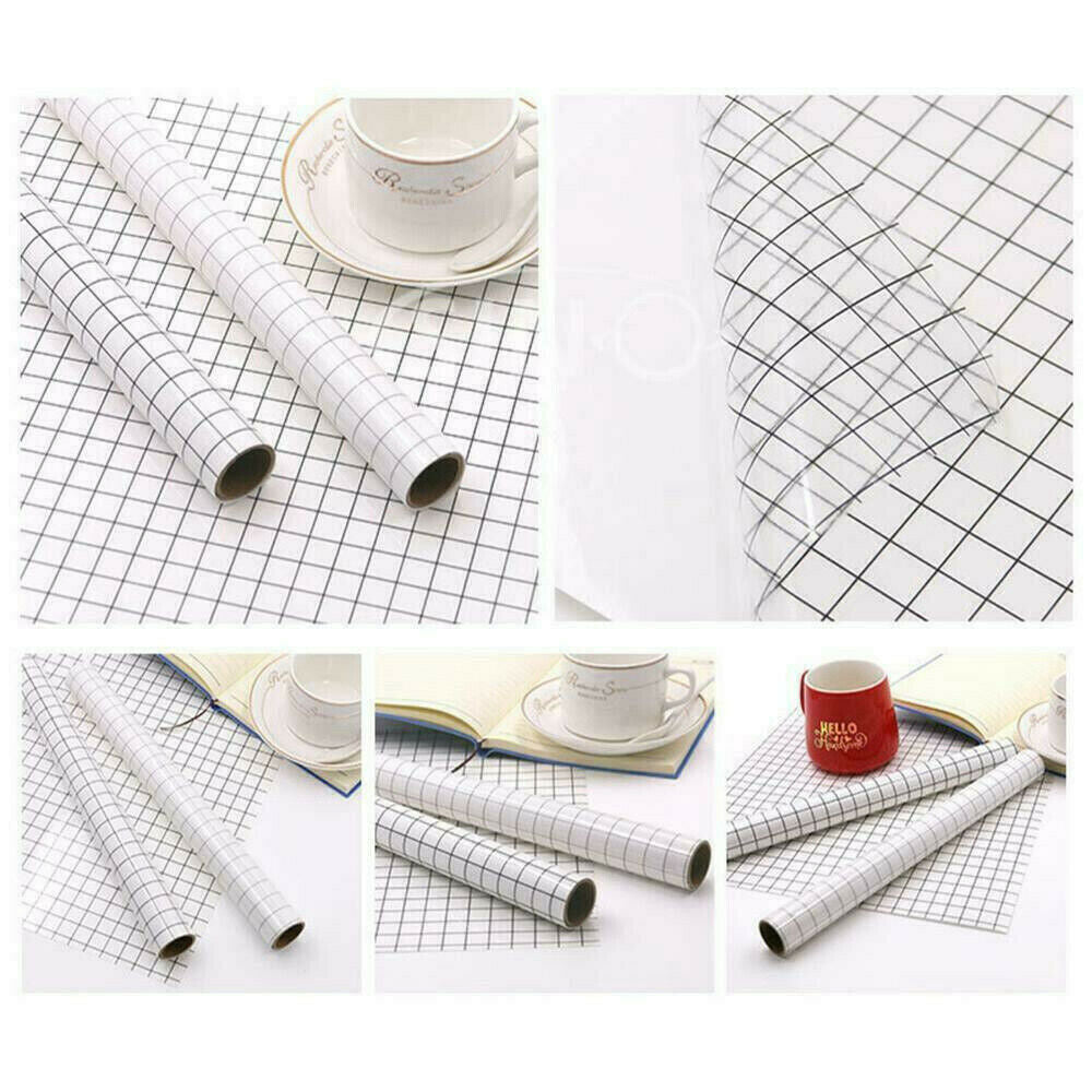 12 x 60 inch Vinyl Transfer Paper Tape Roll Cricut Adhesive Clear Alignment Grid
