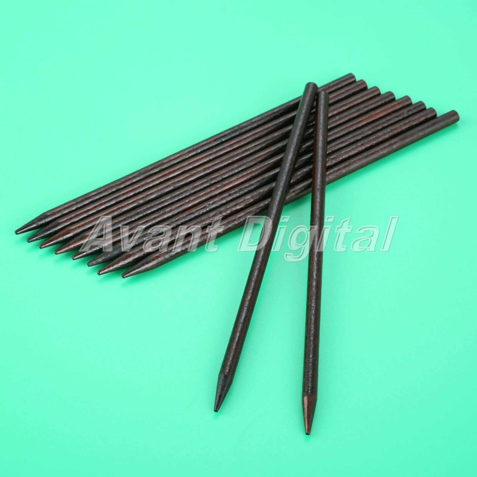 10Pcs Eco-friendly Hairwear Woman Hair Sticks Wooden Hairpins Chinese Style 18cm